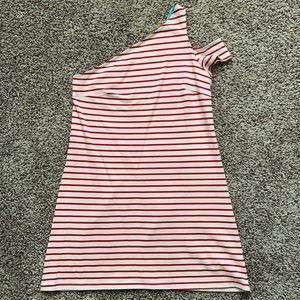 Maeve One Shoulder Cotton Dress